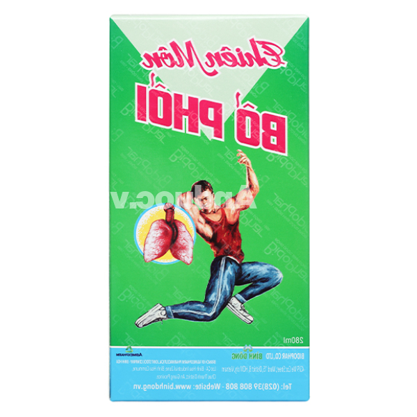 Siro Thiên Môn Bổ Phổi hỗ trợ giảm ho, bổ phổi chai 280ml