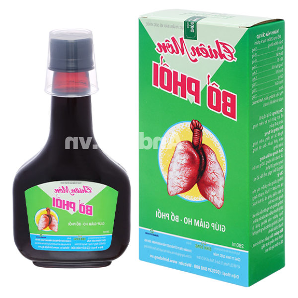 Siro Thiên Môn Bổ Phổi hỗ trợ giảm ho, bổ phổi chai 280ml