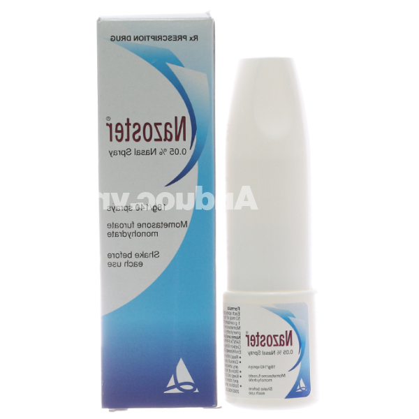 Thuốc xịt mũi Nazoster 0.05% trị viêm mũi dị ứng chai 140 liều