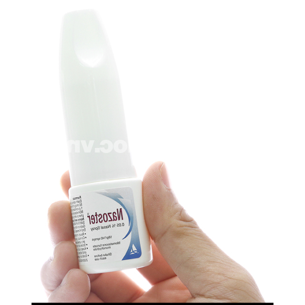 Thuốc xịt mũi Nazoster 0.05% trị viêm mũi dị ứng chai 140 liều