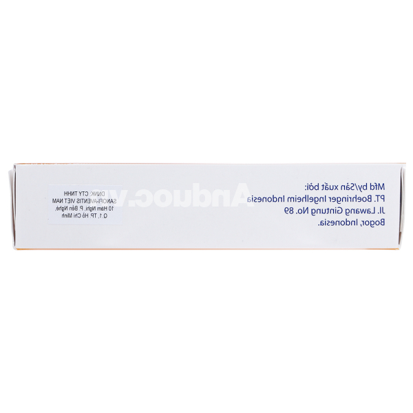 Bisolvon 8mg loãng đàm trong bệnh phế quản phổi cấp và mạn (3 vỉ x 10 viên)