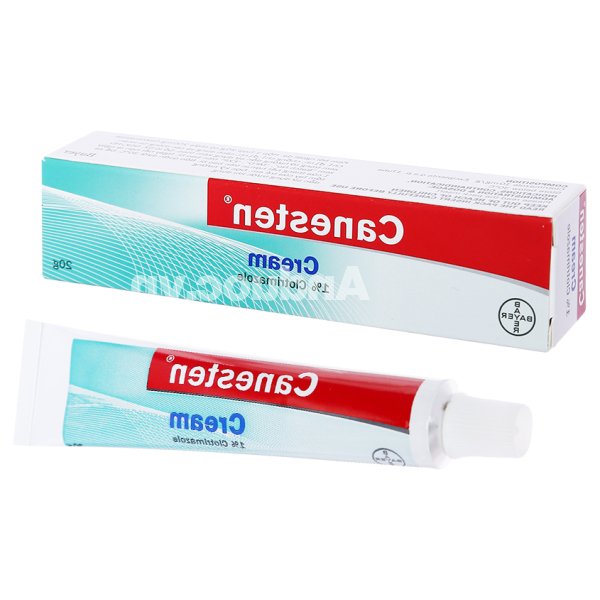 Canesten Cream 1% trị các bệnh nhiễm nấm ngoài da tuýp 20g