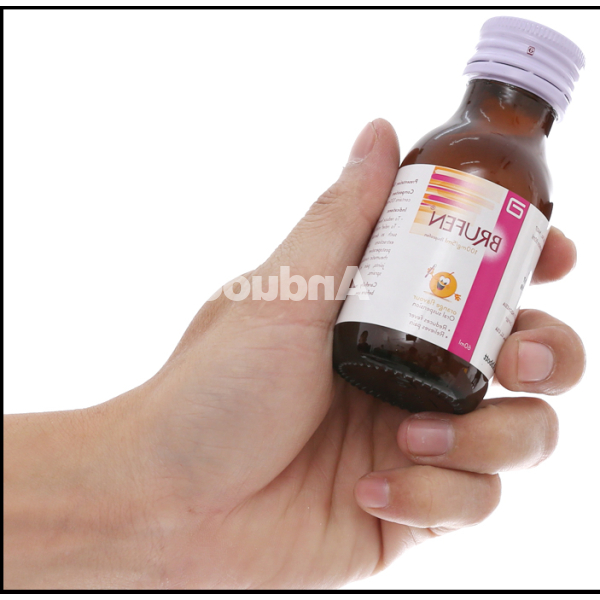Siro Brufen 100mg/5ml giảm đau, hạ sốt chai 60ml