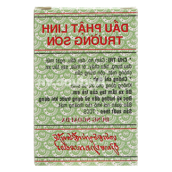 Dầu Phật Linh Trường Sơn chai 5ml