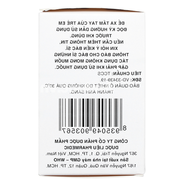 Halofar 2mg trị các biểu hiện rối loạn tâm thần (10 vỉ x 20 viên)