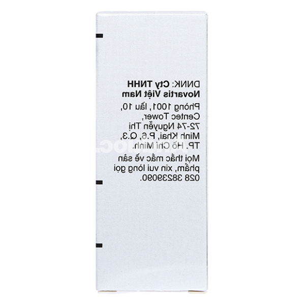 Hỗn dịch nhỏ mắt Nevanac 1 mg/ml trị viêm và đau mắt sau phẫu thuật chai 5ml