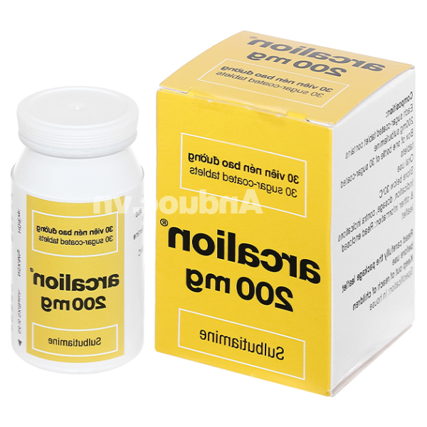 Arcalion 200mg giảm mệt mỏi lọ 30 viên
