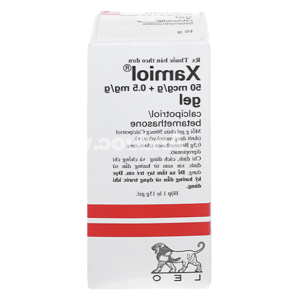 Gel bôi Xamiol trị vảy nến chai 15g