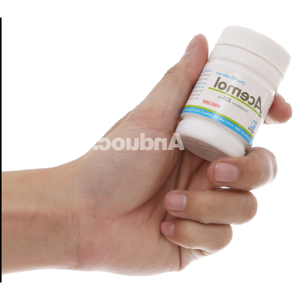 Acemol 325mg giảm đau, hạ sốt chai 40 viên
