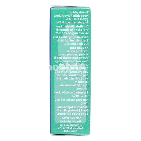 Dung dịch nhỏ mắt Systane giảm kích ứng mắt, khô mắt lọ 15ml