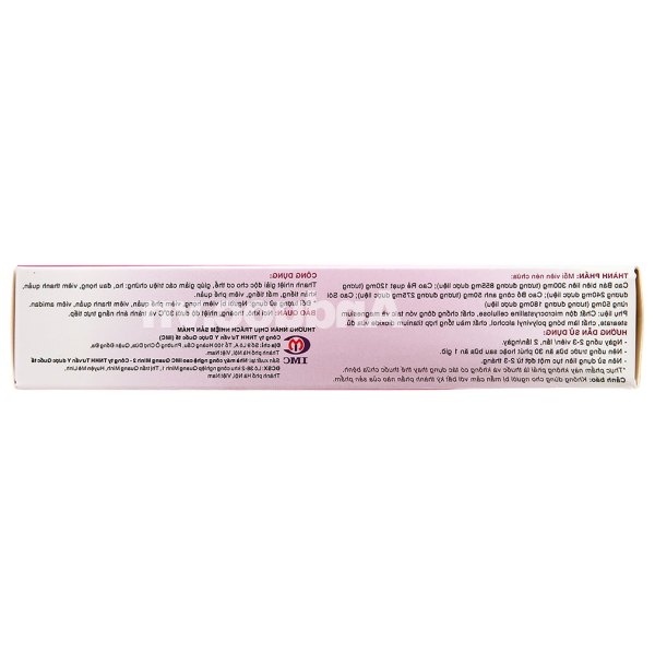 Tiêu Khiết Thanh hỗ trợ giảm viêm đường hô hấp hộp 30 viên
