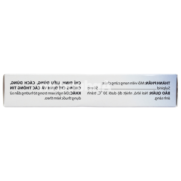 Maxdotyl 50mg trị rối loạn hành vi, rối loạn lo âu (2 vỉ x 15 viên)