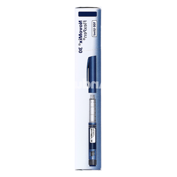 Bút tiêm NovoMix 30 FlexPen 100IU/ml trị đái tháo đường (5 cây x 3ml)