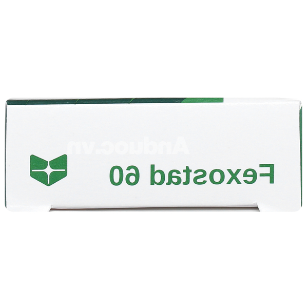 Fexostad 60 trị triệu chứng viêm mũi dị ứng, mày đay (1 vỉ x 10 viên)