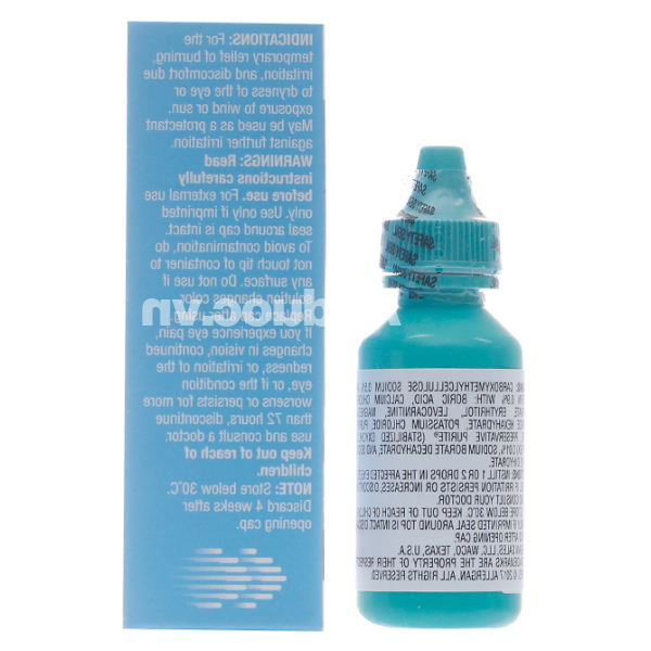Dung dịch nhỏ mắt Optive giảm tạm thời cảm giác nóng, kích ứng mắt lọ 15ml
