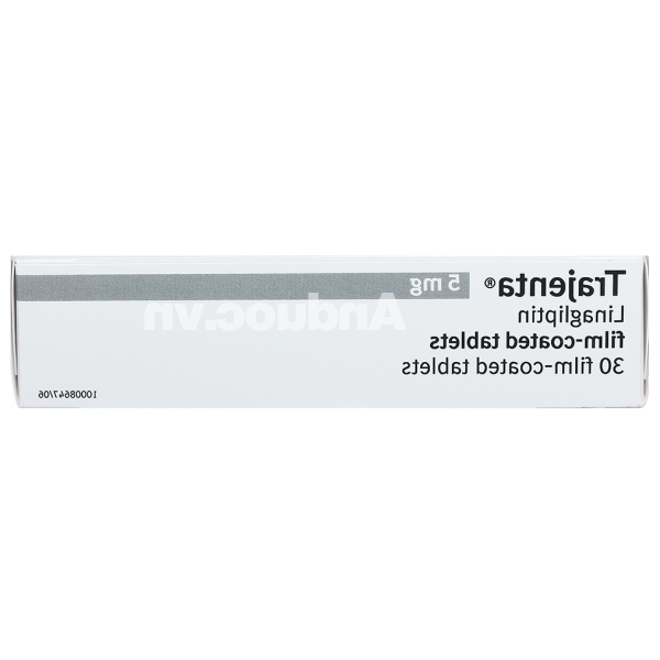 Trajenta 5mg trị đái tháo đường tuýp 2 (3 vỉ x 10 viên)