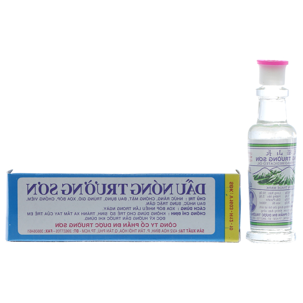 Dầu nóng Trường Sơn chai 10ml