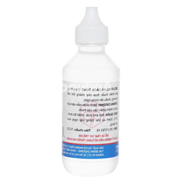 Cồn Alcool 70 độ OPC sát trùng ngoài da chai 60ml