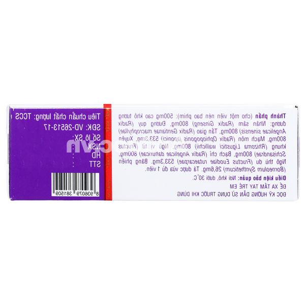 Meken Nhất Nhất hỗ trợ trị tai biến mạch máu não (3 vỉ x 10 viên)