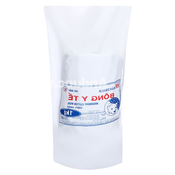Bông gòn sợi dài Bảo Thạch gói 1kg