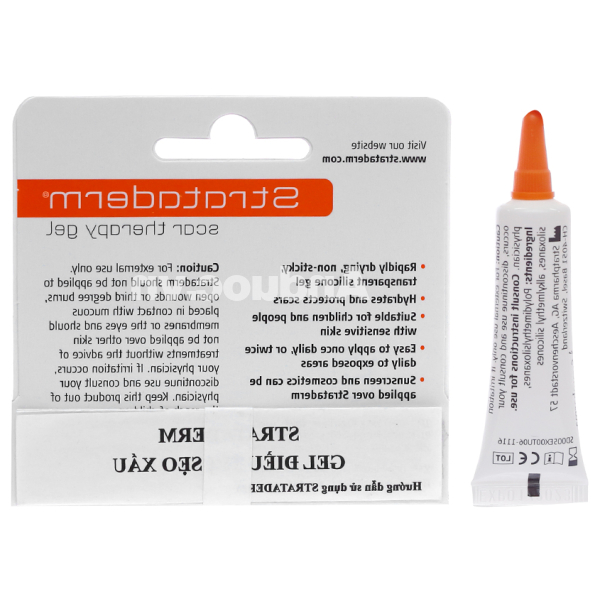 Gel Strataderm hỗ trợ giảm sẹo xấu tuýp 5g