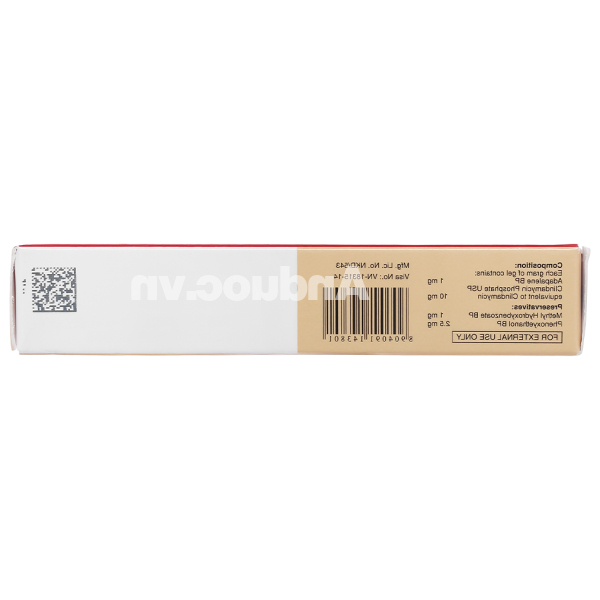 Klenzit-C Gel trị mụn trứng cá tuýp 15g