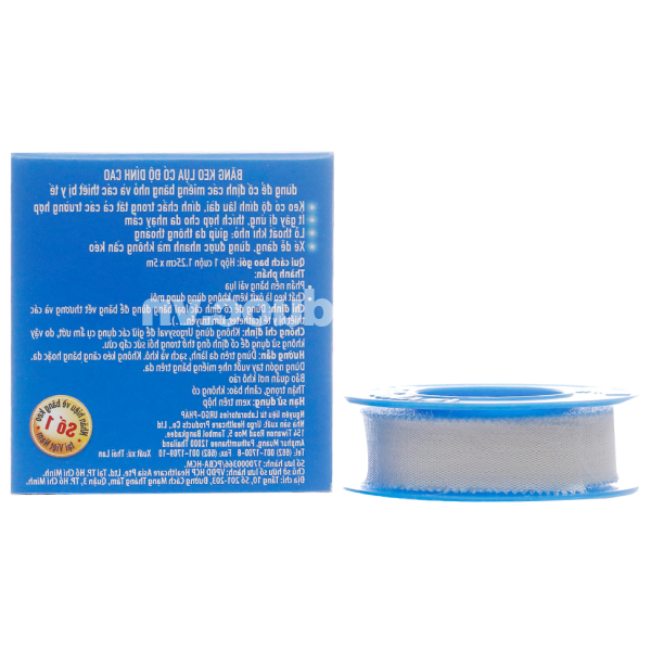 Băng keo lụa có độ dính cao Urgosyval (1.25cm x 5m)