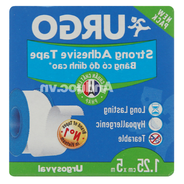 Băng keo lụa có độ dính cao Urgosyval (1.25cm x 5m)