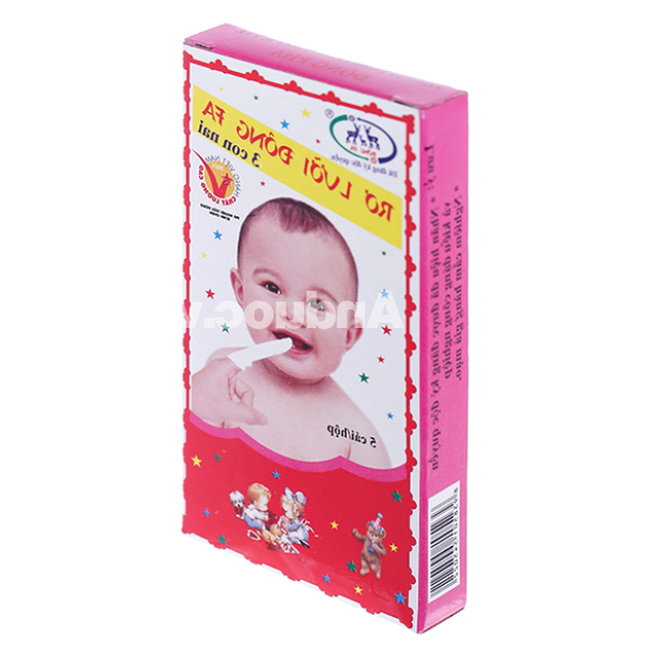Gạc rơ lưỡi Đông FA 3 con nai hộp 5 cái