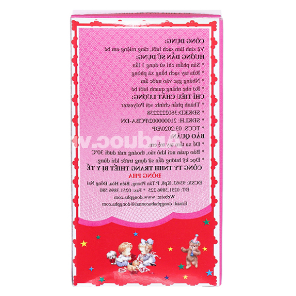 Gạc rơ lưỡi Đông FA 3 con nai hộp 5 cái