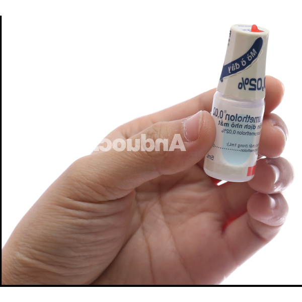 Hỗn dịch nhỏ mắt Flumetholon 0.02% trị các bệnh viêm ngoài mắt lọ 5ml