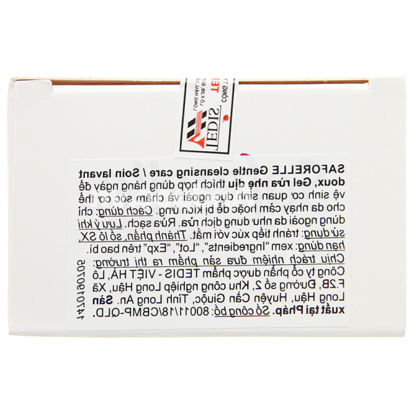 Dung dịch vệ sinh phụ nữ Saforelle cho da nhạy cảm chai 250ml
