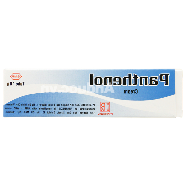 Kem bôi Panthenol trị bỏng, phục hồi da bị tổn thương tuýp 10g