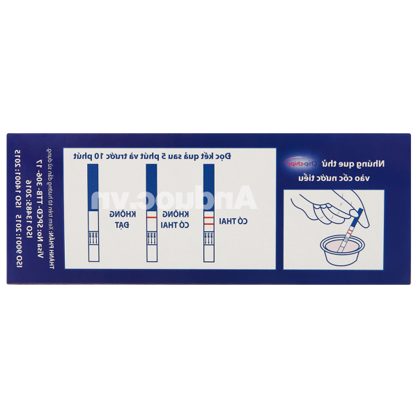 Que thử thai Chip-chips One-step Pregnancy Test