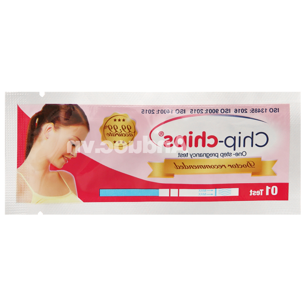 Que thử thai Chip-chips One-step Pregnancy Test