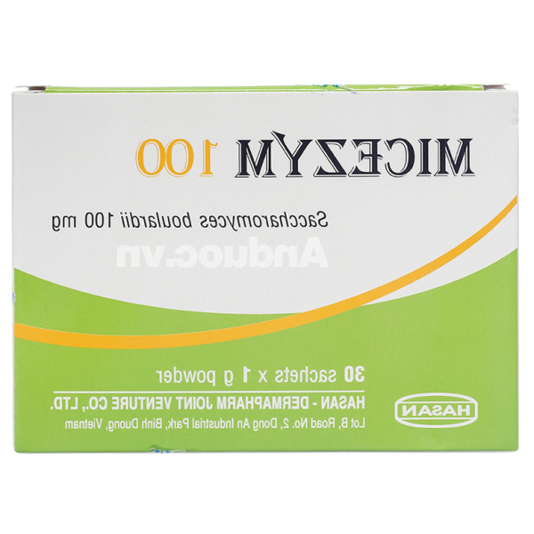 Thuốc bột Micezym 100 bổ sung để phòng ngừa và trị tiêu chảy (30 gói x 1g)