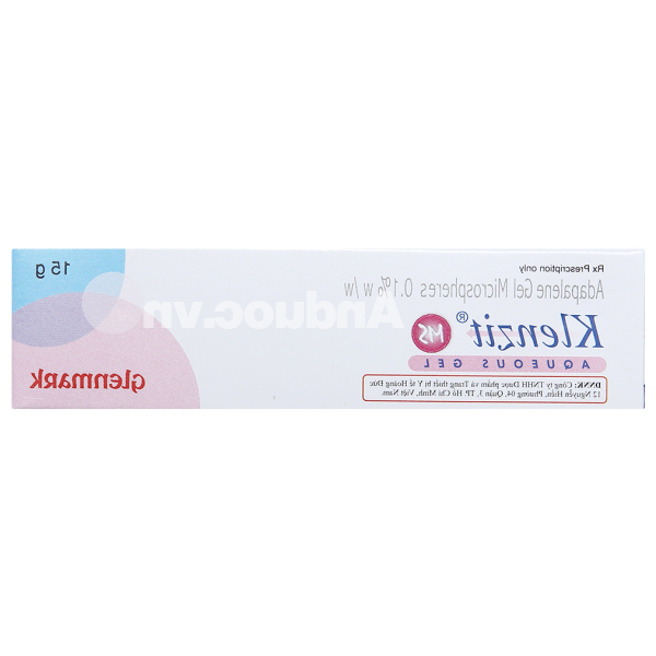Kem bôi Klenzit MS 0.1% trị mụn trứng cá tuýp 15g