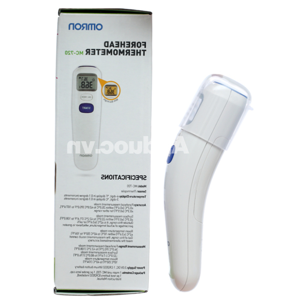 Nhiệt kế hồng ngoại đo trán Omron MC-720