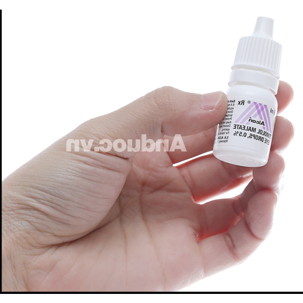 Dung dịch nhỏ mắt Timolol Maleate Eye Drops 0.5% trị bệnh glôcôm lọ 5ml