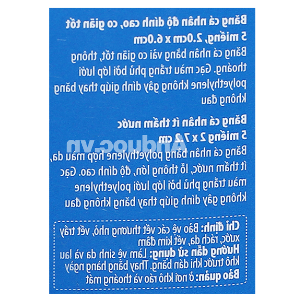 Băng cá nhân Urgo Family hộp 10 miếng