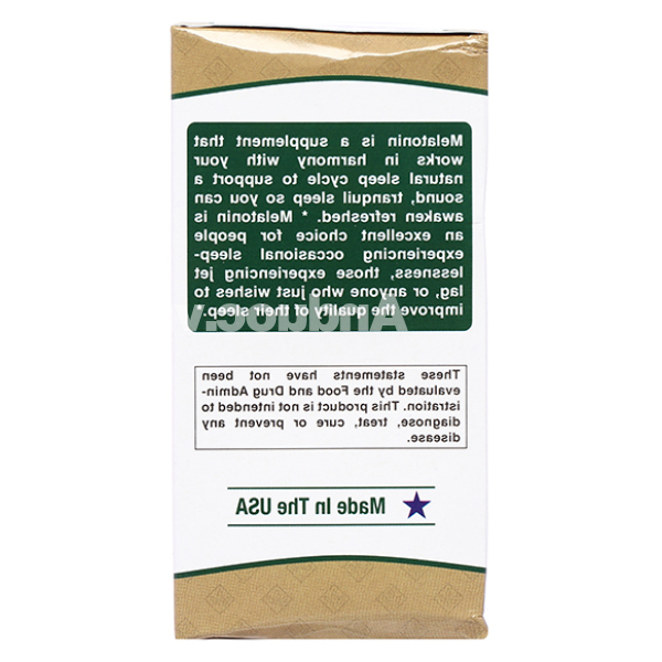Nature’s Bounty Melatonin giúp điều hòa giấc ngủ chai 60 viên