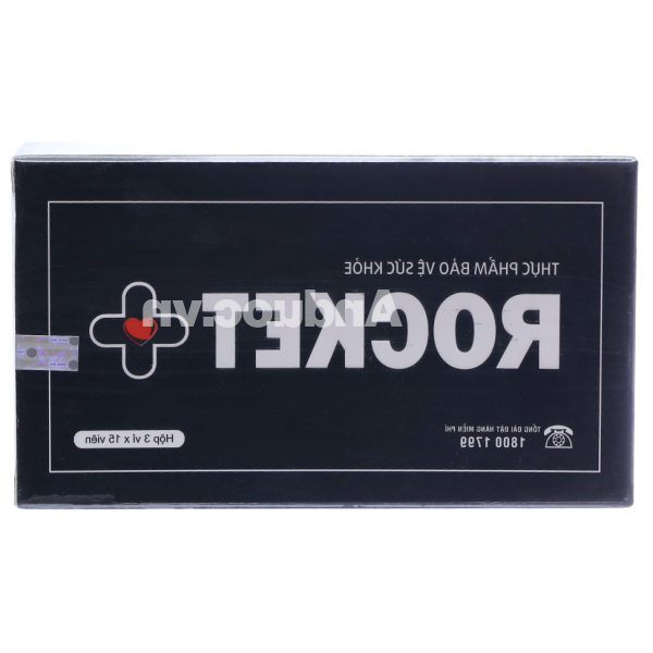 Rocket + tăng cường sinh lực nam giới hộp 3 x 15 viên