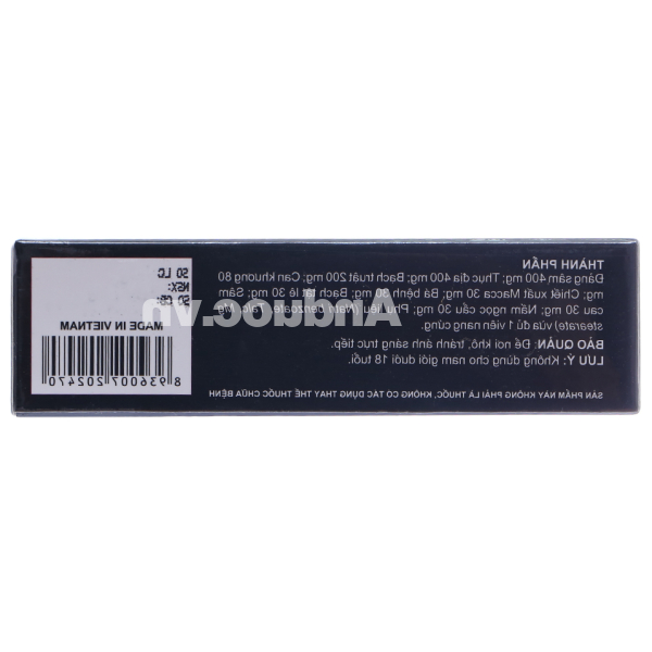 Rocket + tăng cường sinh lực nam giới hộp 3 x 15 viên