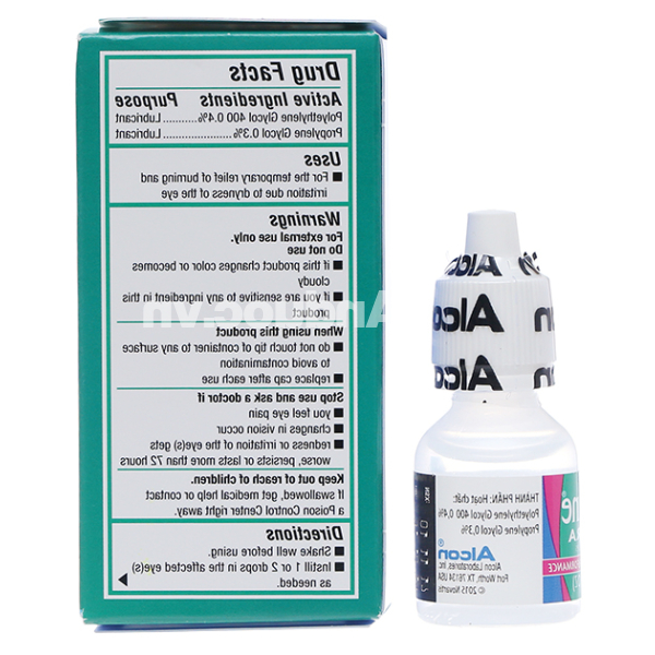 Dung dịch nhỏ mắt Systane Ultra giảm chứng rát và kích ứng do khô mắt lọ 10ml