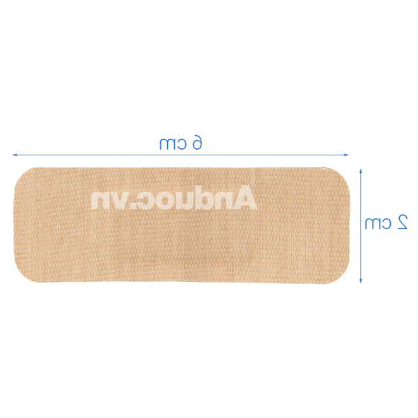 Băng cá nhân vải Urgo Durable (2 x 6cm) hộp 20 miếng
