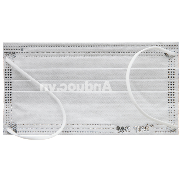 Khẩu trang y tế Meriday 4 lớp màu xám gói 10 cái