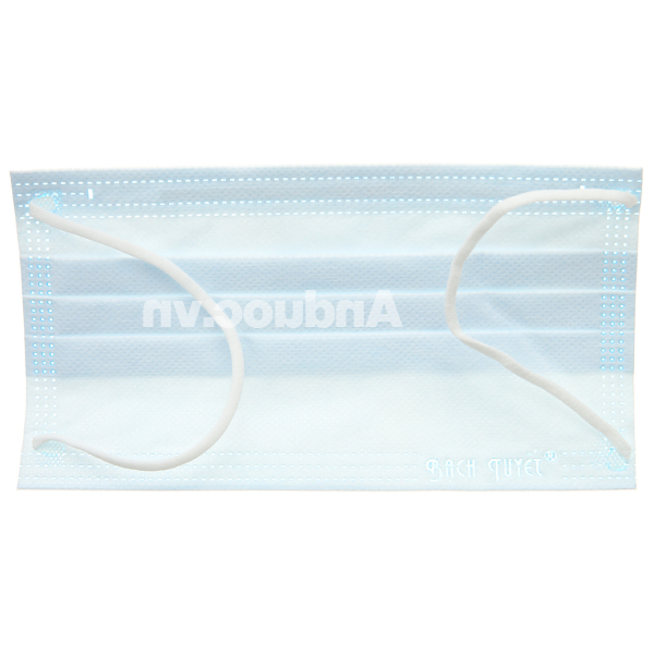 Khẩu trang y tế Meriday 3 lớp màu xanh túi 10 cái