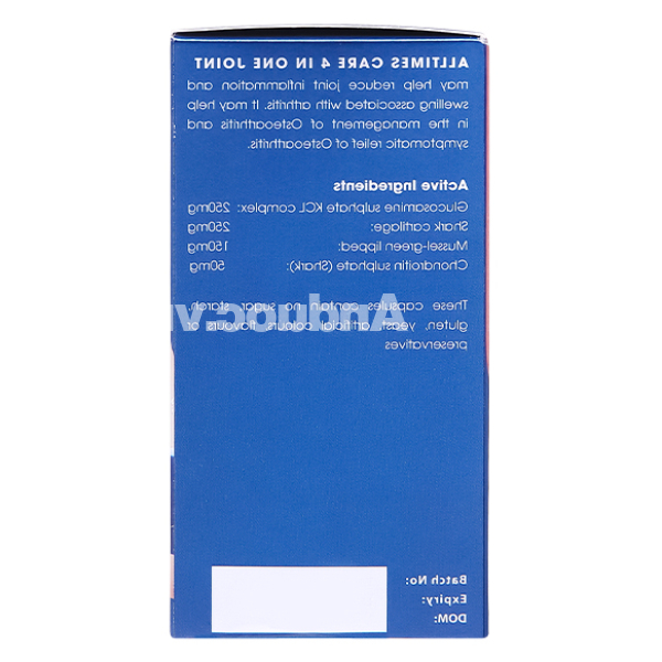 Alltimes Care 4 In One Joint giảm đau khớp, thoái hóa khớp chai 60 viên