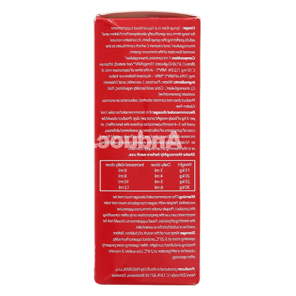 Siro Kan Imunoglukan P4H hỗ trợ tăng đề kháng cho bé chai 120ml