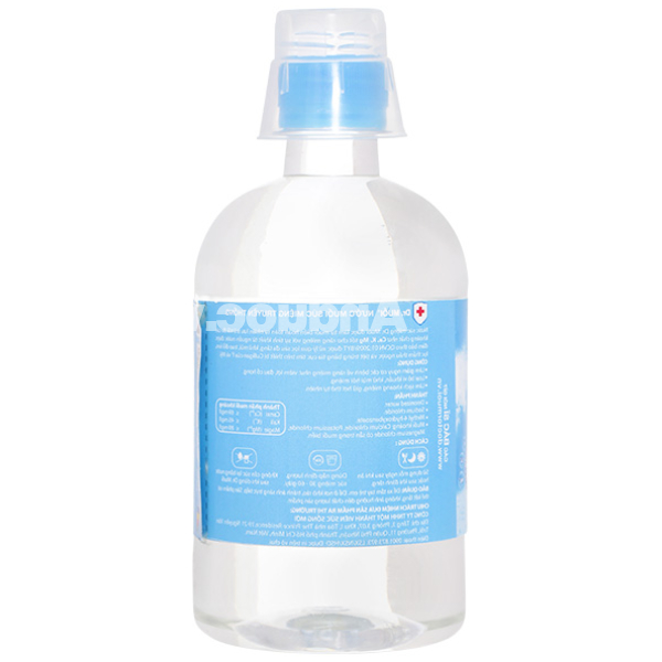 Nước súc miệng Dr. Muối ngừa vi khuẩn, giảm mùi hôi miệng chai 500ml